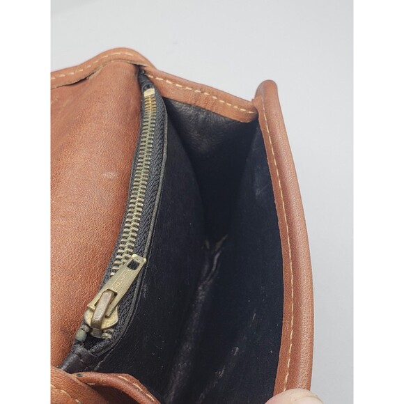 Coach Vintage Brown Leather Wallet & Key Case Multifunction ID Coin Pouch - Picture 13 of 15